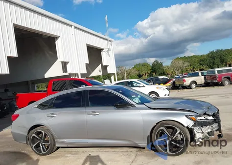 2021 Honda Accord Sport из США, поврежденный, VIN 1HGCV1F30MA123269